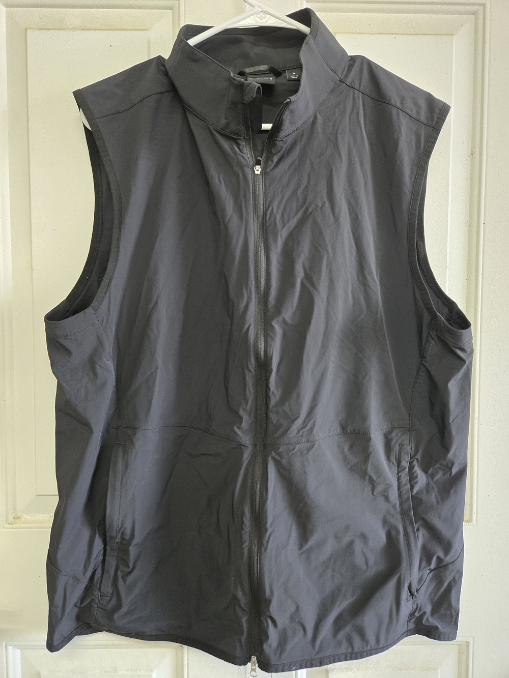Dunning Golf Lightweight Zip-Up Sleeveless Vest Womens Black Size M - Picture 2 of 5